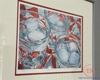 "Three's A Crowd" Signed Print by Liz Rogers