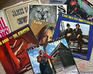 Vintage Vinyl Record Collection