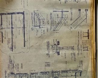 Vintage ORPHEUM Theater Blueprints