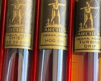 Vintage ARCHER Salesman Sample OMAHA