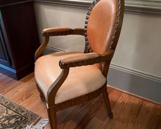 Leather Accent Chair