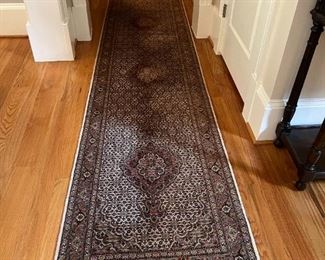 13 x 2.5, Persian hand-knotted wool runner