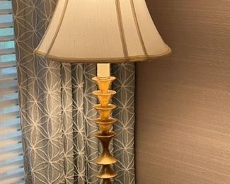 Gold Gilt Designer Lamp