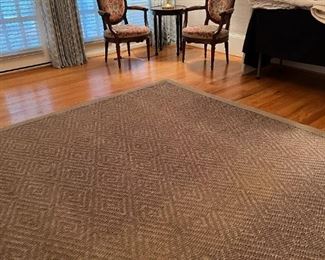 Coco Brown Sisal rug, 8'11x8