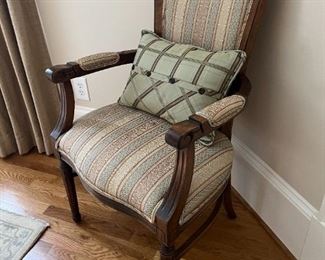 Designer upholstered chair