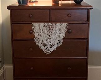 Antique tall dresser