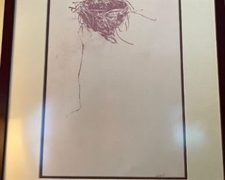 Framed and Signed Print