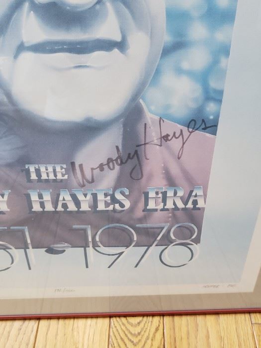 Woody Hayes signed- The Woody Hayes Era