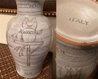 Pottery Vase made in Italy 