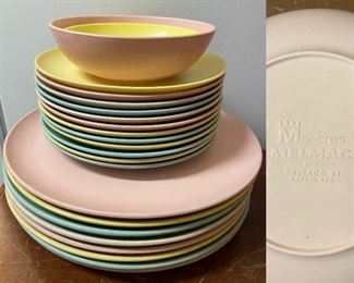 Mar-Cres Melmac Set of Dishes
