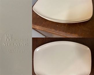 2 Mar-Crest Melmac Serving Platters