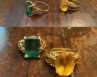 10 Kt Gold Rings