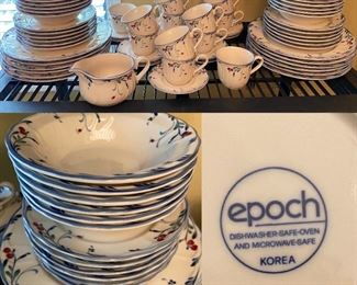 Berry Grove Epoch Everyday China made in Korea service for 12