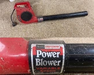 Sears Craftsman Variable Speed Power Blower
