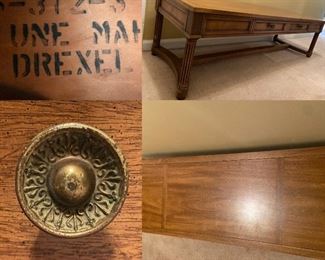 Mid Century Modern Drexel Heritage Rectangle Coffee Table