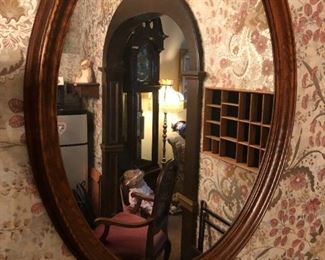 Oval Wall Mirror - 36 x 26