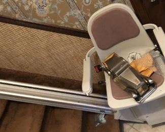 Stair Climber and Rail (must be taken apart)