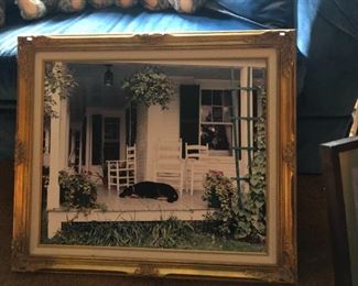 Sleeping Dog At The Homestead, Sugar Hill, NH