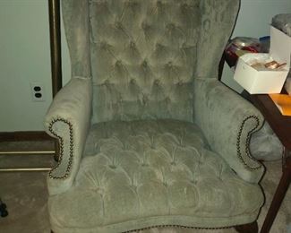 Louis XV Fabric Armchair