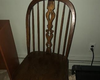Mahogany Chair 18 x 16 x 38