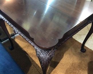Mahogany Gaming Table