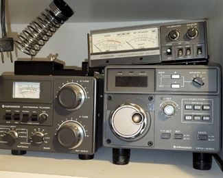 Ham radio and amrad frequency controller and kenwood VFO-230 and AT 230