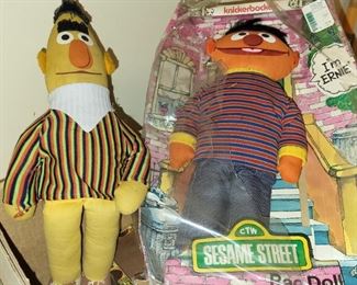 Sesame street vintage toys