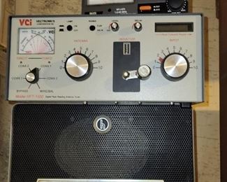 Vectronics tuner and hallicrafters speaker