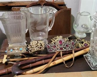 Great unique items will be brought out in our second week including ceremonial crowns and early american glass.