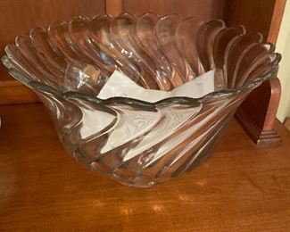 Punch Bowl 75+ years old. Punch cups available but not matching.