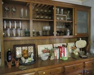 Bar ware. Glassware. Misc.