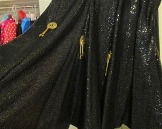 Dressy Skirt with rope bangels on it.