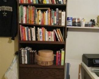Books and bookcase