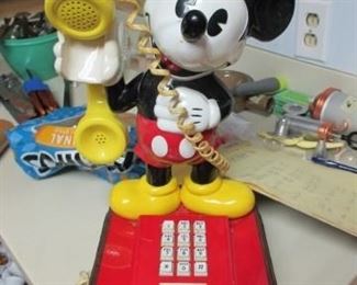 Mickey Mouse phone with box
