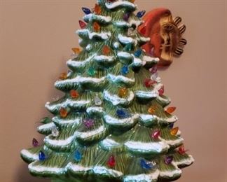 Ceramic table top Christmas Tree