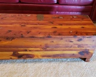 Vintage cedar chest