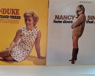 Patty Duke, Nancy Sinatra vinyl records