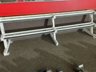 HD dumbbell rack