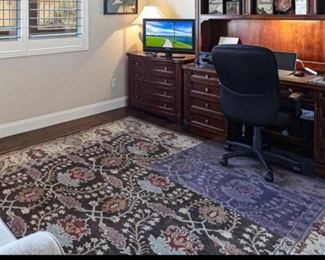 Underfoot 8 by 10 area rug $400