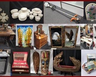 Collectibles, Household, Furniture Online Auction