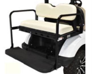 Golf cart seat kit with cushions