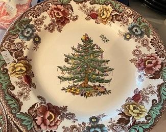 Christmas Tree Grove by Spode dinner and salad
