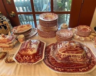 Italian by Spode, and Tower Pink by Spode