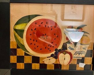 Folk Art Watercolor original by Paige Koosed Summertime Sweetness