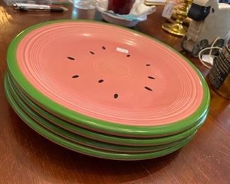 Fiestaware Watermelon plates