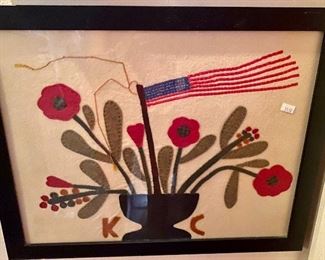 Wonderful primitive look handwork