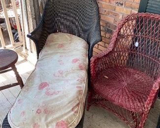 more vintage wicker