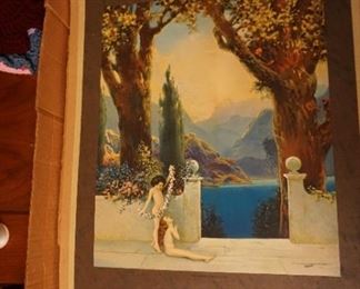 old calendar prints from the bank