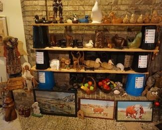 wood carved animals, Hereford pictures