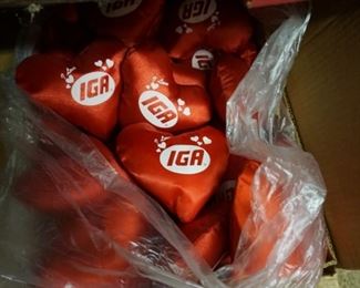 IGA heart pillows